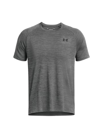 Under Armour Tech Textured SS in Grau
