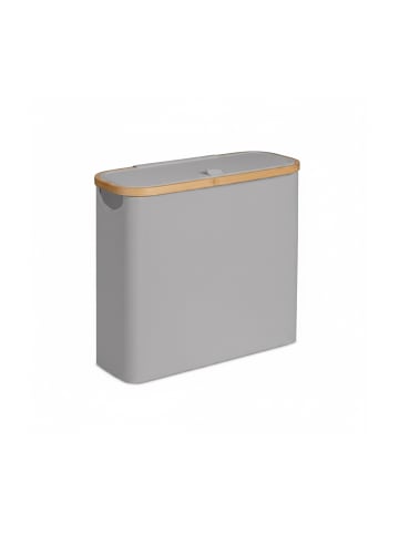 relaxdays Toilettenpapier Aufbewahrung in Grau - (B)43 x (H)38 x (T)17 cm