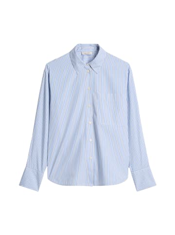 Marc O'Polo Streifenbluse oversize in Bright Blue