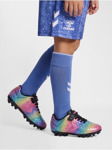 Hummel Klettverschluss Fußball Schuh Top Star Fußball Kinder in PINK-A-BOO