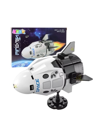 Wisam® Raumschiff Bausteine Weiß 88 Teile mit Grundplatte