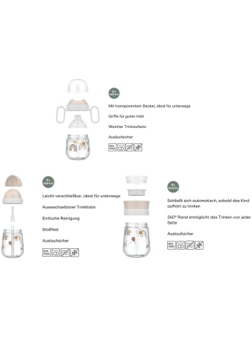 Mepal 3er Set Trinklernbecher-Set Mio in Forest Friends