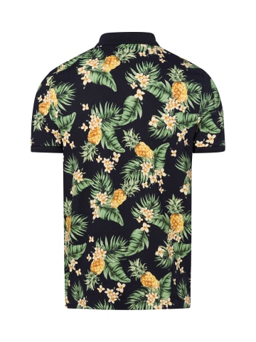 Nils Sundström Poloshirt in marine grün