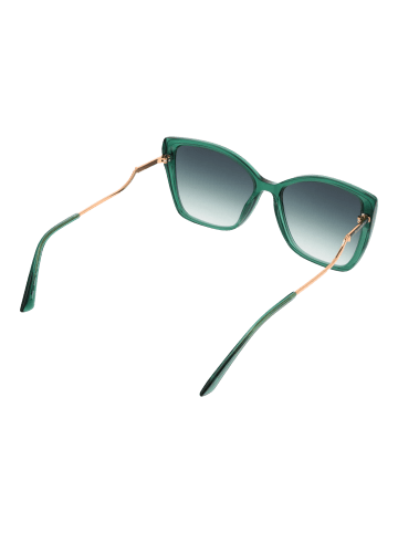 Bulget Frauen Sonnenbrille Schmetterling Grün