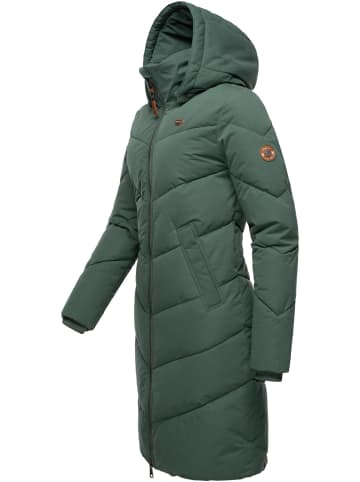 ragwear Wintermantel Rebelka in Pine Green023