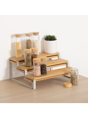 5five Simply Smart Küchenregal 2-in-1 ORDERA, Länge 32– in Beige, 64 cm