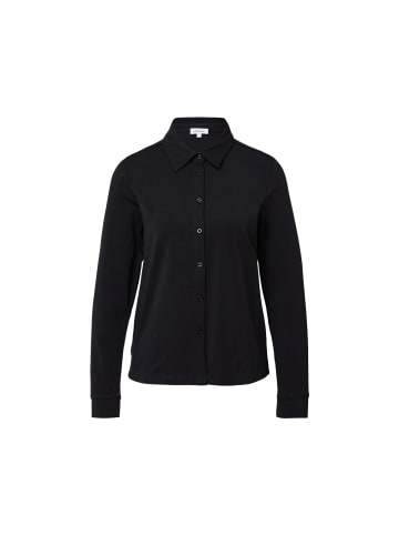 S.OLIVER RED LABEL Langarmbluse in Schwarz