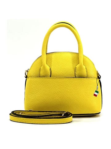 Florence Florence Umhängetasche Leder gelb ca. 20cm