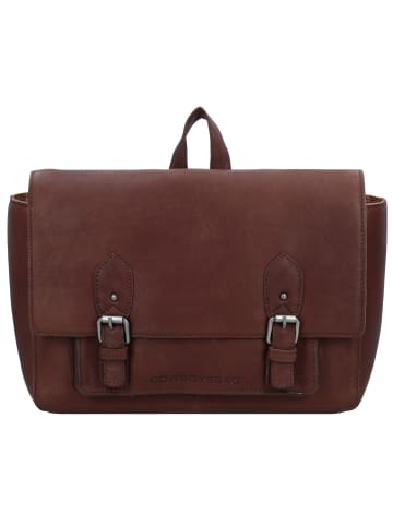 Cowboysbag Genua Rucksack Leder 19 cm in brown