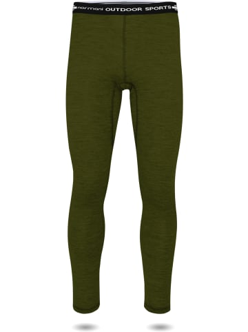 Normani Outdoor Sports Herren Merino Unterhose Sydney in Grün