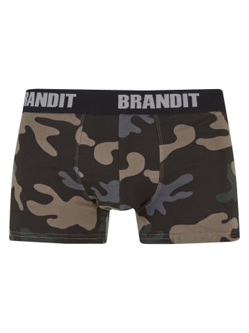 Brandit Brandit Boxershorts in darkcamo/blk