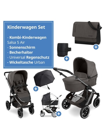 ABC-Design Kombi-Kinderwagen Salsa 5 Air inkl. Babywanne, in braun1