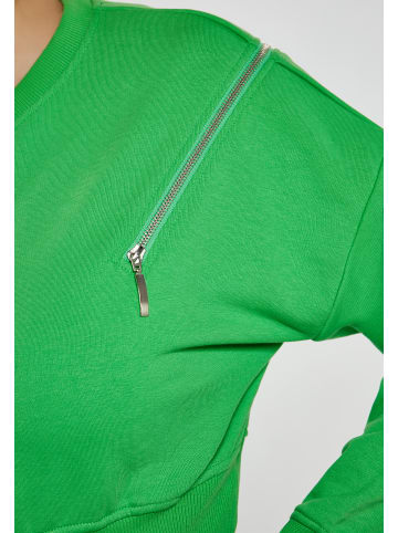 ROCKEASY Damen Sweatshirt in GRÜN