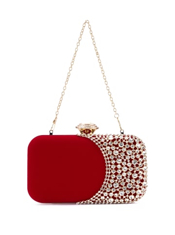 Blonda Women Clutch in Red