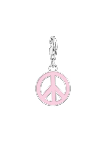 Thomas Sabo Charm-Anhänger in silber, pink