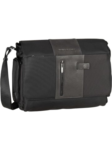 Piquadro Umhängetasche Brief Messenger Bag 1592 in Nero