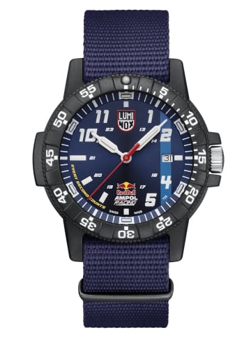 Luminox Herrenuhr Quarz Red Bull Ampol Racing Blau / Schwarz