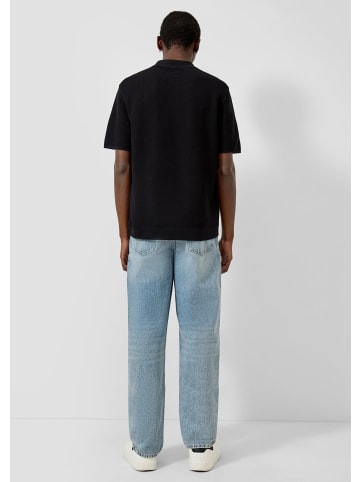 QS Polo-Shirt in 9999_schwarz