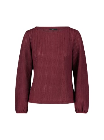 Zero  Strukturshirt mit Rundausschnitt in Mystic Berry