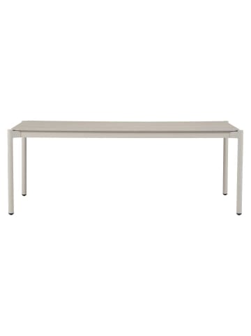 ebuy24 Gartentisch Bo Grau 205 x 104 cm