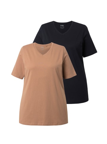 Ulla Popken Shirt in hellbraun