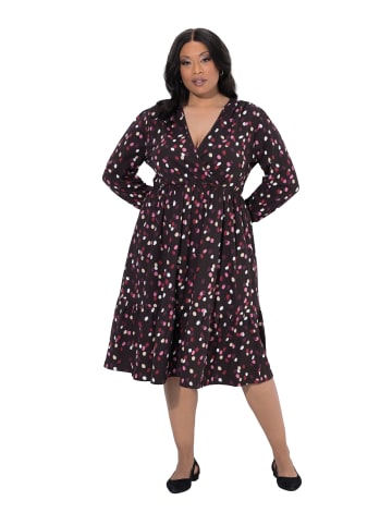 Ulla Popken Kleid in mahagoni