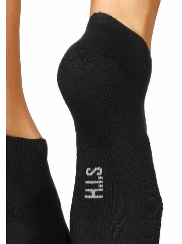 H.I.S Sneakersocken in 6x schwarz