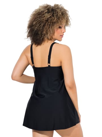 Ulla Popken Badeanzug in schwarz