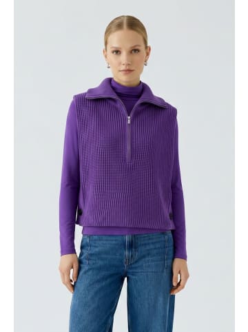 Oui Pullunder in amaranth purple