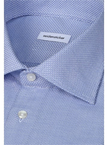 Seidensticker Business Hemd X-Slim in Mittelblau