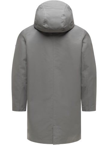 ragwear Funktionsmantel Mr Them Long Light YOUMODO in Stone Grey