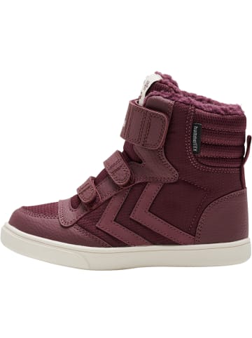 Hummel Hummel Stiefel Stadil Super Kinder Atmungsaktiv Wasserabweisend Und Windabweisend in WINDSOR WINE