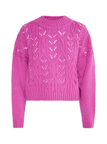 IZIA Strickpullover in Beerenpink