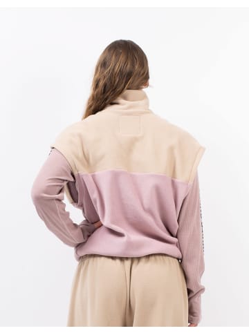 eivy Fleeceweste in Sand Faded Woodrose