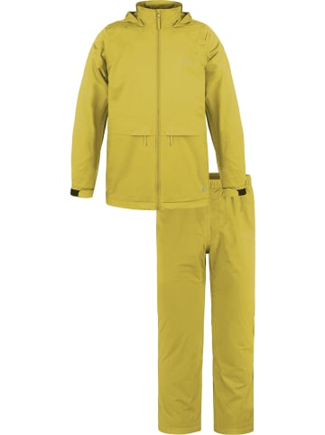 Normani Outdoor Sports Kinder Regenanzug Regenjacke und Regenhose in Gelb