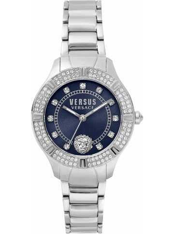 Versace Analoguhr für Damen in silber