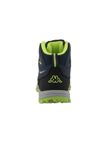 Kappa Sneakers High in navy/lime