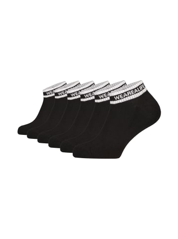 alife and kickin Socken 6 PACK - JohnnyAK in black
