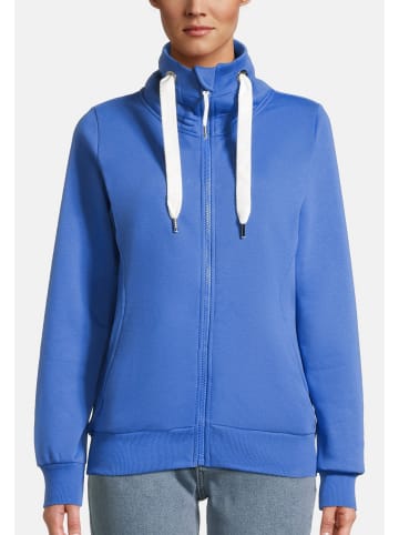 Salzhaut Sweatjacke für Damen in hell-blau