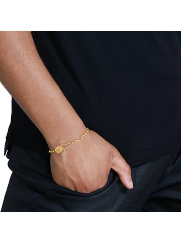 Steel_Art Armkette für Männer Leo goldfarben in Goldfarben