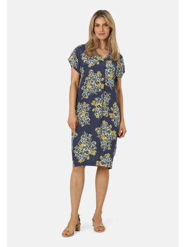 MASAI  knielanges Blusenkleid mit kurzen Ärmeln MaOdetto in Mood Indigo