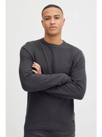 BLEND Strickpullover Pullover in Grau
