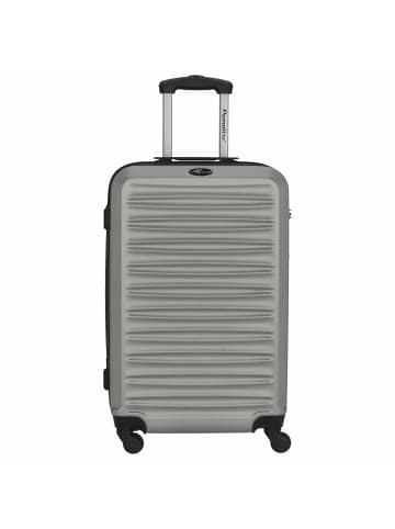 Paradise by CHECK.IN Havanna - 4-Rollen-Trolley 67 cm (rot) in silber