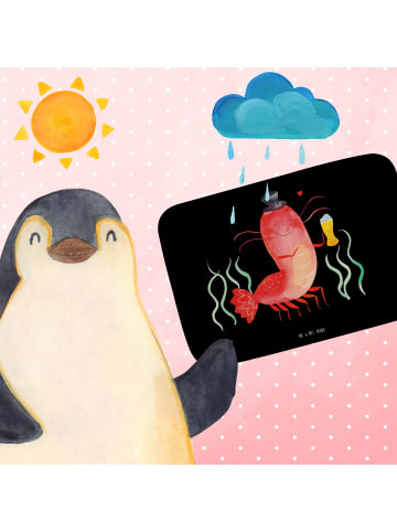 Mr. & Mrs. Panda Badteppich Hummer Weizen ohne Spruch in Schwarz