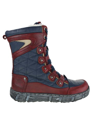 Roadstar Winterschuhe in Blau/Rot