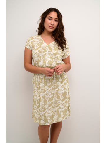 Kaffe Kleid KAjenn Regular fit in Brown/Chalk Paisley Print