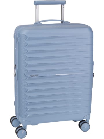 American Tourister Trolley Fastforward Spinner 55 in Steel Blue