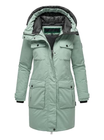 Navahoo Winterjacke Eissturm 14 in Smokey Mint