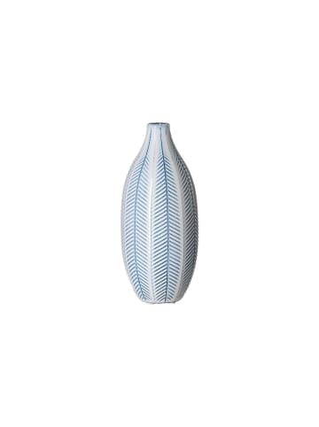 Ritzenhoff & Breker Vase Reef 23 cm weiß-blau in weiß-blau