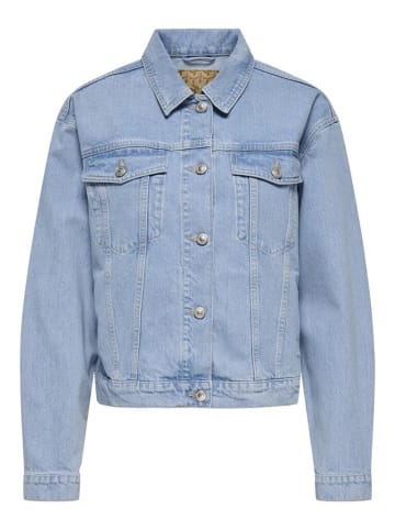 ONLY Jeansjacke in Light Blue Denim